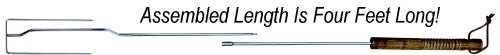 2 Piece Jumbo Open Fire Cooking Fork